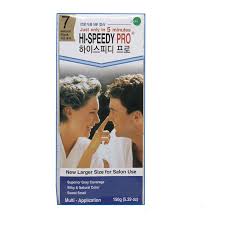 High SPEEDY 7 NATURAL BLACK HAIR COLOR CREAM -120g